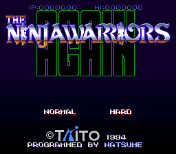 The Ninja Warriors Again screenshot 2 for Super Famicom